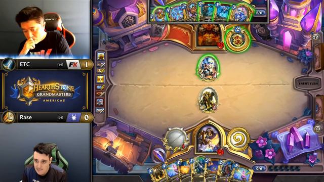 ETC vs Rase - Hearthstone Grandmasters Americas - Week 5 смотреть онлайн