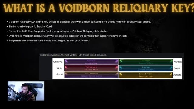[PoE 3.21] Most Troll Voidborn Reliquary Key Submissions - My Best Key Yet смотреть онлайн