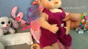 Не Хочет на Горшок! Как Мама Уговаривала Олю Играла с Куклой Беби Элайв Мультик для детей