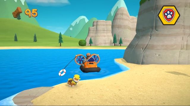 Paw Patrol on a Roll прохождение #3 Щенячий Патруль Крепыш и Гонщик спасают Кроликов смотреть онлайн