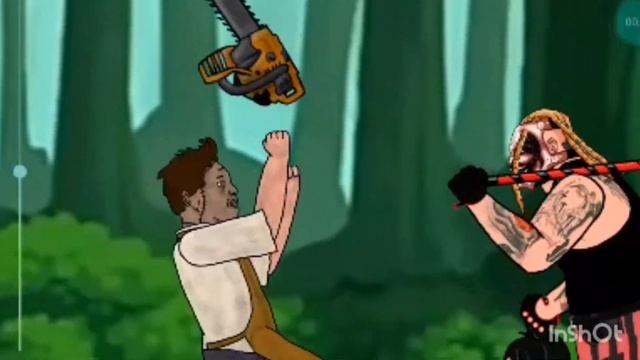 Michael, Jeff, Chucky, Leatherface, Fiend, Roy Burns fighting - Drawing Cartoons 2 смотреть онлайн
