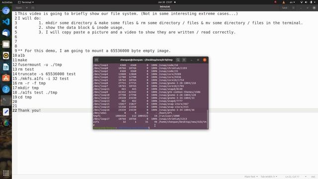 Extent-based file system in Ubuntu (for UofT 369 a1) смотреть онлайн