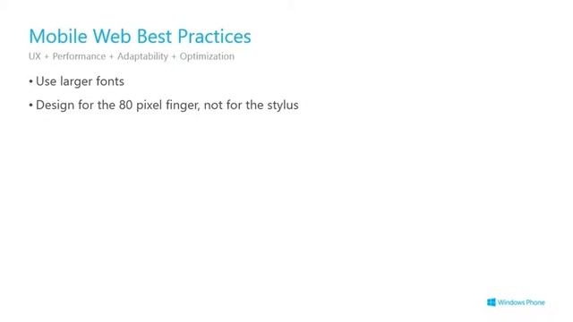Building Mobile Web Apps for Windows Phone 8 смотреть онлайн