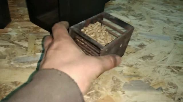 Пеллетная горелка гравитационная! смотреть онлайн