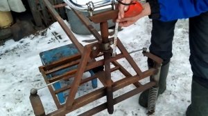 Размер лыжного модуля.Мотобуксировщик Forza 15