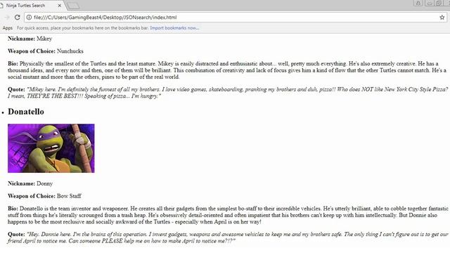 Week 4 & 5 - Search JSON Data смотреть онлайн