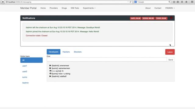 Real-time WebApps with AngularJS and WebSockets смотреть онлайн