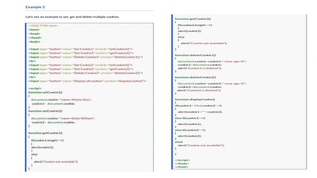 Deleting a cookie in JAVA SCRIPT SESSION 30 смотреть онлайн