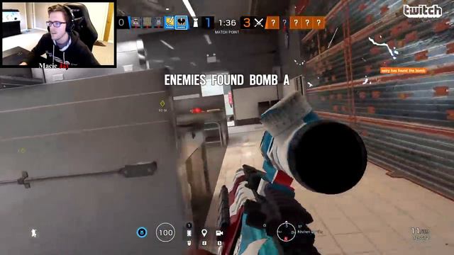 Solo Queue Comeback Carry: Full Game Friday - Rainbow Six Siege смотреть онлайн