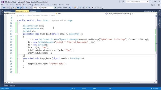 ASP.NET - Error Handling смотреть онлайн