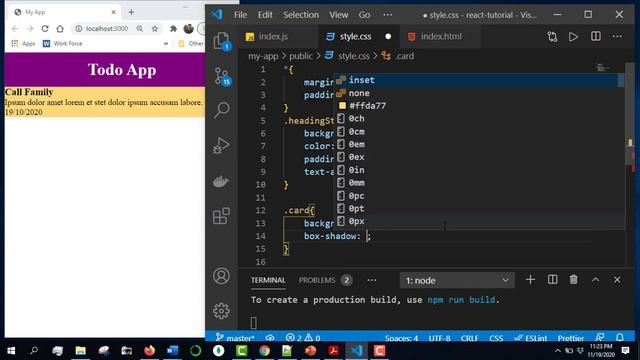 React Bangla Tutorial 6 : More on CSS in JSX | design a card смотреть онлайн