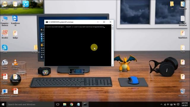 NodeJS Tutorial For Beginners- Install, Setup And Run mongoDB #3 смотреть онлайн