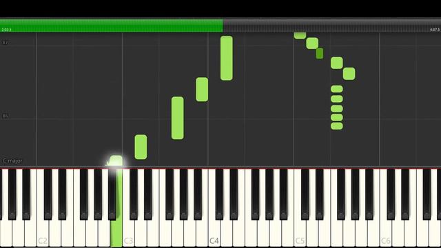 Mozart . Piano Sonata No 18 in B flat major, KV 570, 1 Allegro - Piano Tutorial – Synthesia смотреть онлайн