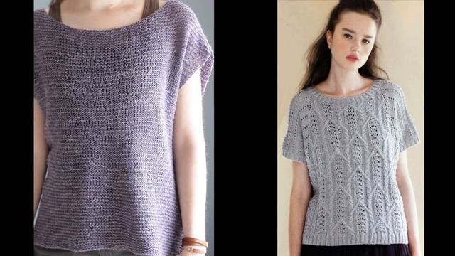 Pletena moda Пуловер без рукавов #8(Crochet & knitting) смотреть онлайн