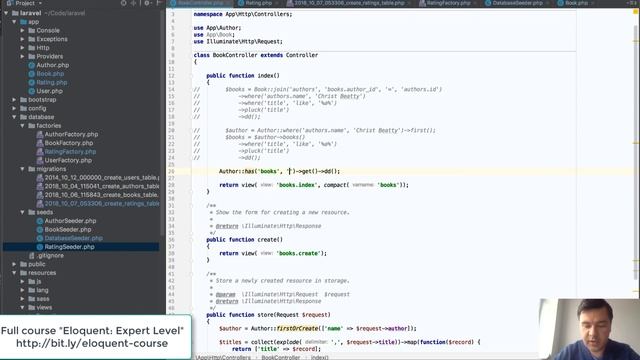 Querying Eloquent Relationships in Effective Way смотреть онлайн
