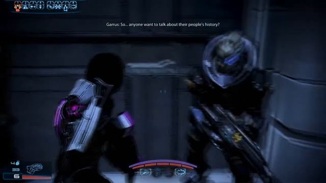 Mass Effect 3: Citadel - Garrus Misses The Elevator Conversations смотреть онлайн