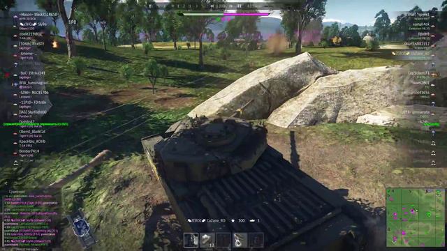War Thunder. Читер из полка ┾ZERO1┿, CoZone_RO. смотреть онлайн