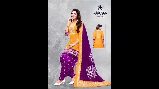 DEEPTEX BATIK PLUS VOL 7 PATIYALA DRESS MATERIAL смотреть онлайн