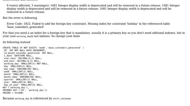 Databases: "Foreign key constraint is incorrectly formed" (3 Solutions!!) смотреть онлайн