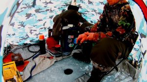 Январский окунь! Зимняя рыбалка на Ангаре!!!