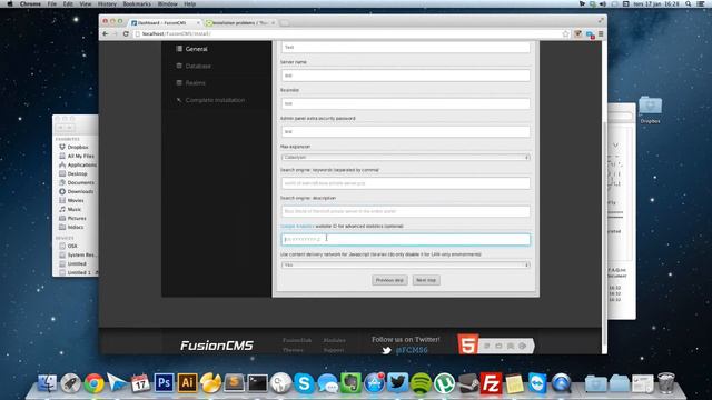 How To Install FusionCMS