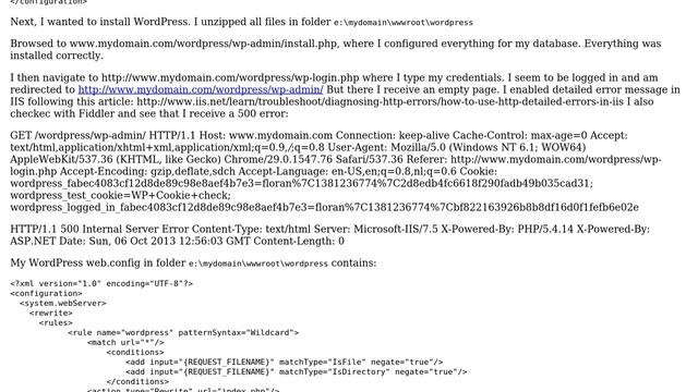 Webmasters: Web.config WordPress rewrite rules next to Magento смотреть онлайн