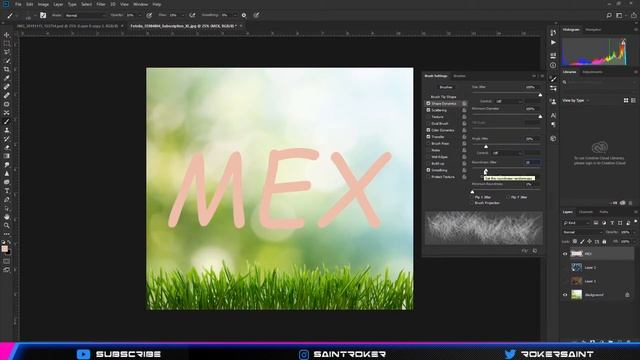 Как создать текст из меха! | Photoshop Tutorial