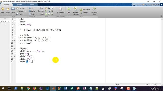 Interpolation Using griddata in 2D and 3D Spaces in MATLAB смотреть онлайн