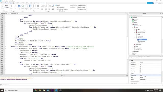 ROBLOX Scripting - A Working Shower! [MODEL IN DESC] смотреть онлайн