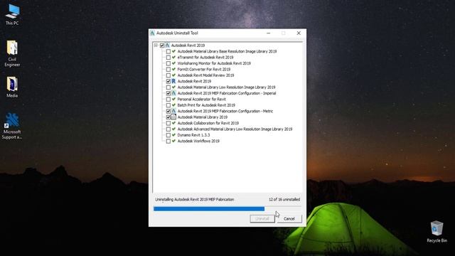 حذف برنامج الريفيت بشكل نهائي - Uninstall Autodesk Revit смотреть онлайн