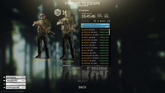 Tarkov before work again. | Charity for American Cancer Society | !discord !social IGN: LinkTheCNA смотреть онлайн