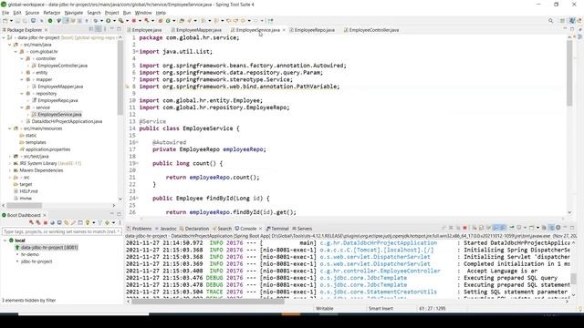 06-4 Spring Boot Service Layer (Arabic) смотреть онлайн