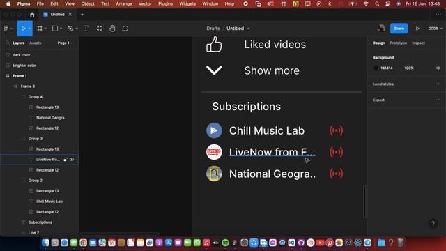 Figma YOUTUBE CLONE 2023 (Speed Art) смотреть онлайн