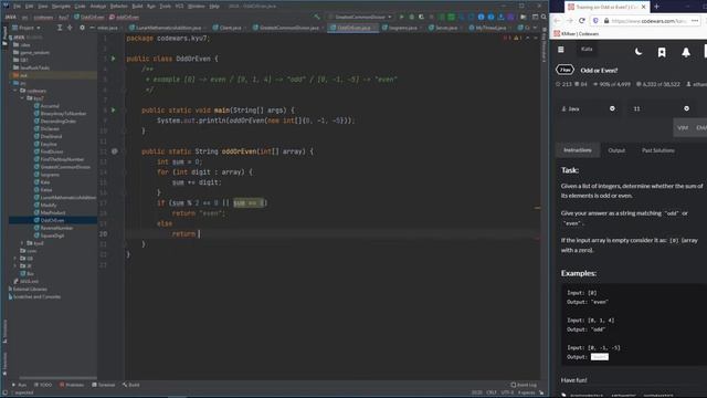 JAVA Задачи. #15. Odd or Even? смотреть онлайн