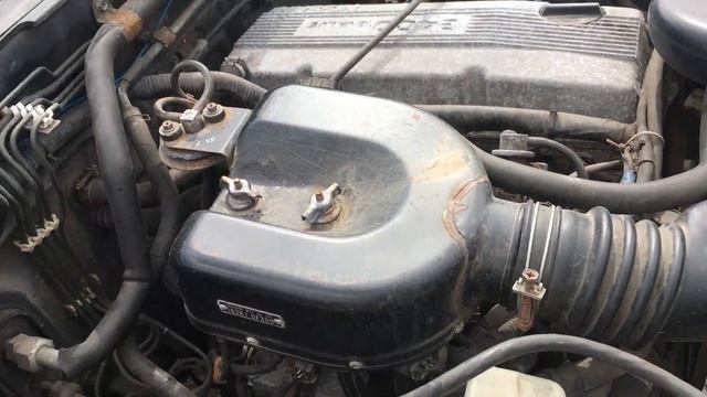 Видео работы двигателя KA24E смотреть онлайн