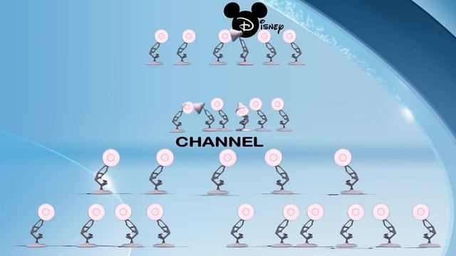 Twenty Seven Luxo Lamps Spoof Pixar, Disney Junior, Walt Disney, Disney Channel With Time Reverse смотреть онлайн
