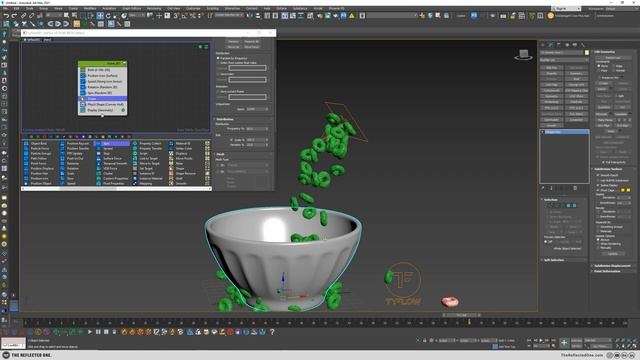 [Tutorial] How to fill a bowl with tyflow | Complete beginner tutorial смотреть онлайн
