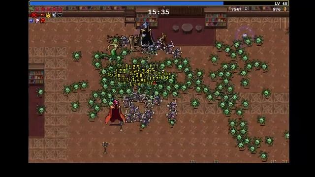 Vampire Survivors - New Arcanas IX Divine Bloodline + Crimson Shroud смотреть онлайн