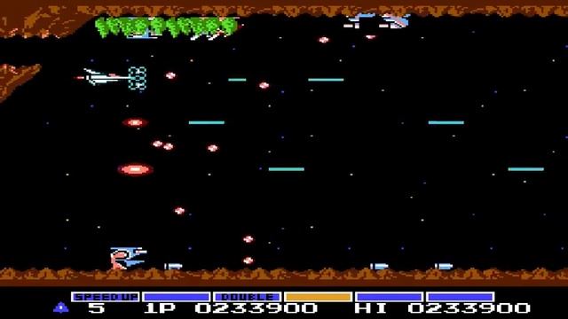 Gradius [Famicom, NES, Dendy] (No Death) - Walkthrough; Градиус - Прохождение без смертей. смотреть онлайн