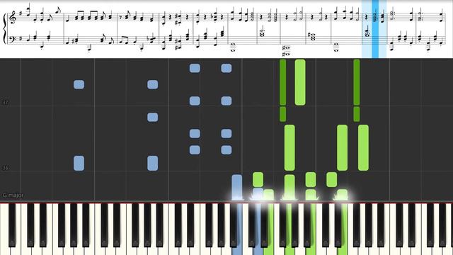 Black Clover OP 10 Vickeblanka   Black Catcher - Piano Tutorial - Synthesia - Sheet music