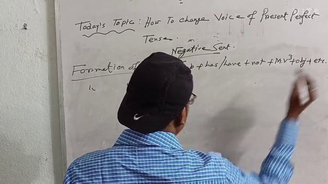 How to change voice of present perfect tense. смотреть онлайн