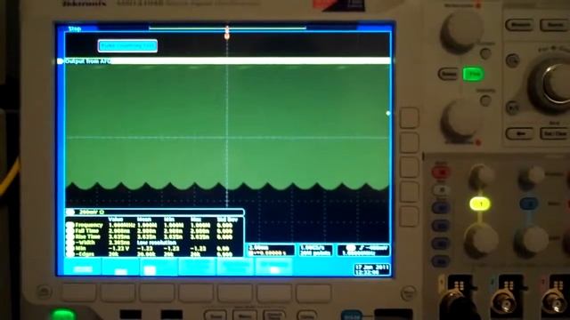 Использование частотомера FCA3120 вместе с осциллографом Tektronix MSO4104B и генератором AFG3252 смотреть онлайн