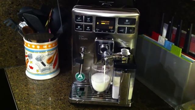 Philips Saeco Exprelia first cappuccino смотреть онлайн