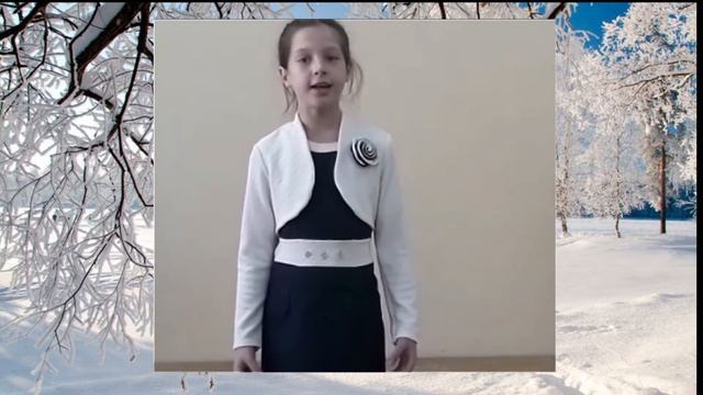 Коркунова Ульяна, 8 лет.Фет А. "Мама! Глянь ка из окошка" смотреть онлайн