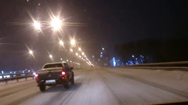Трасса Дон, в снегопад смотреть онлайн