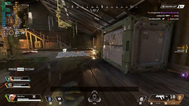 【APEX LEGENDS】RTX2060 + Ryzen 5 1600+Shadow play NVENC（new） TEST смотреть онлайн