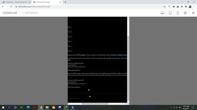 Photomatic: Free Bootstrap 4 HTML5 Multipurpose Website Template смотреть онлайн