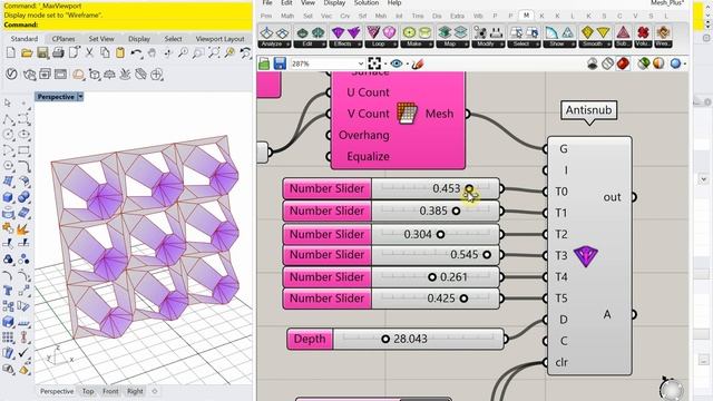 Mesh+ for Grasshopper 3D смотреть онлайн