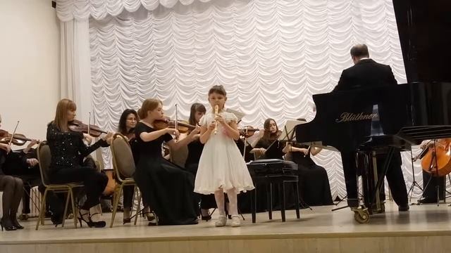 Беляева Екатерина, 7 лет. И. Шильцева "Маленькое каприччио" смотреть онлайн