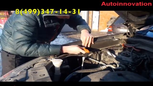 Амортизатор (упор) капота на Mitsubishi Outlander 02-02 (обзор, установка) смотреть онлайн